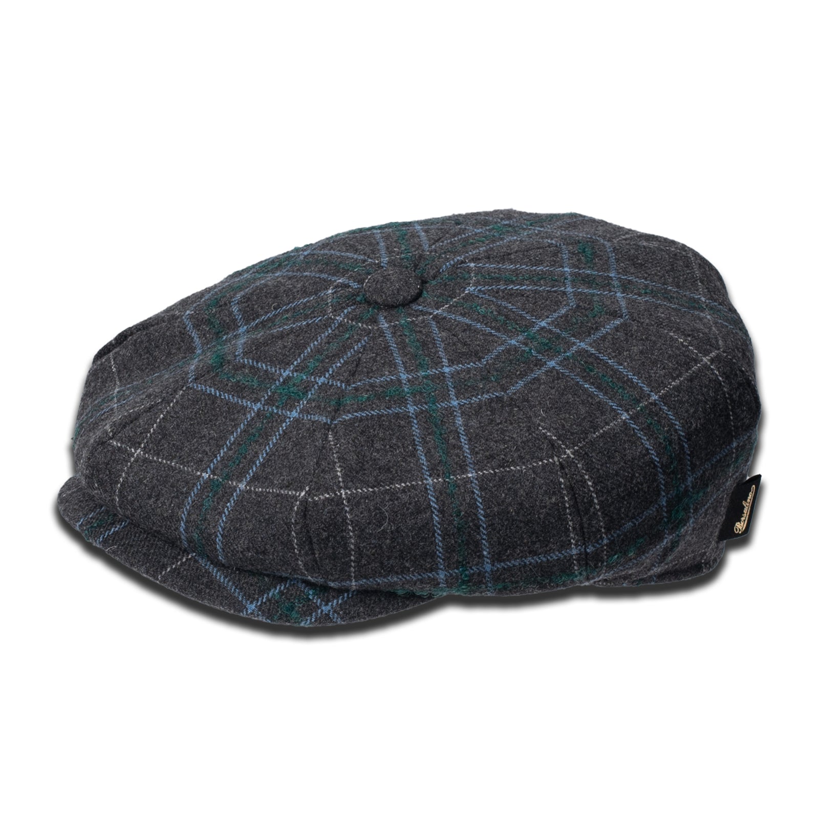 Wool Newsboy Cap by Borsalino