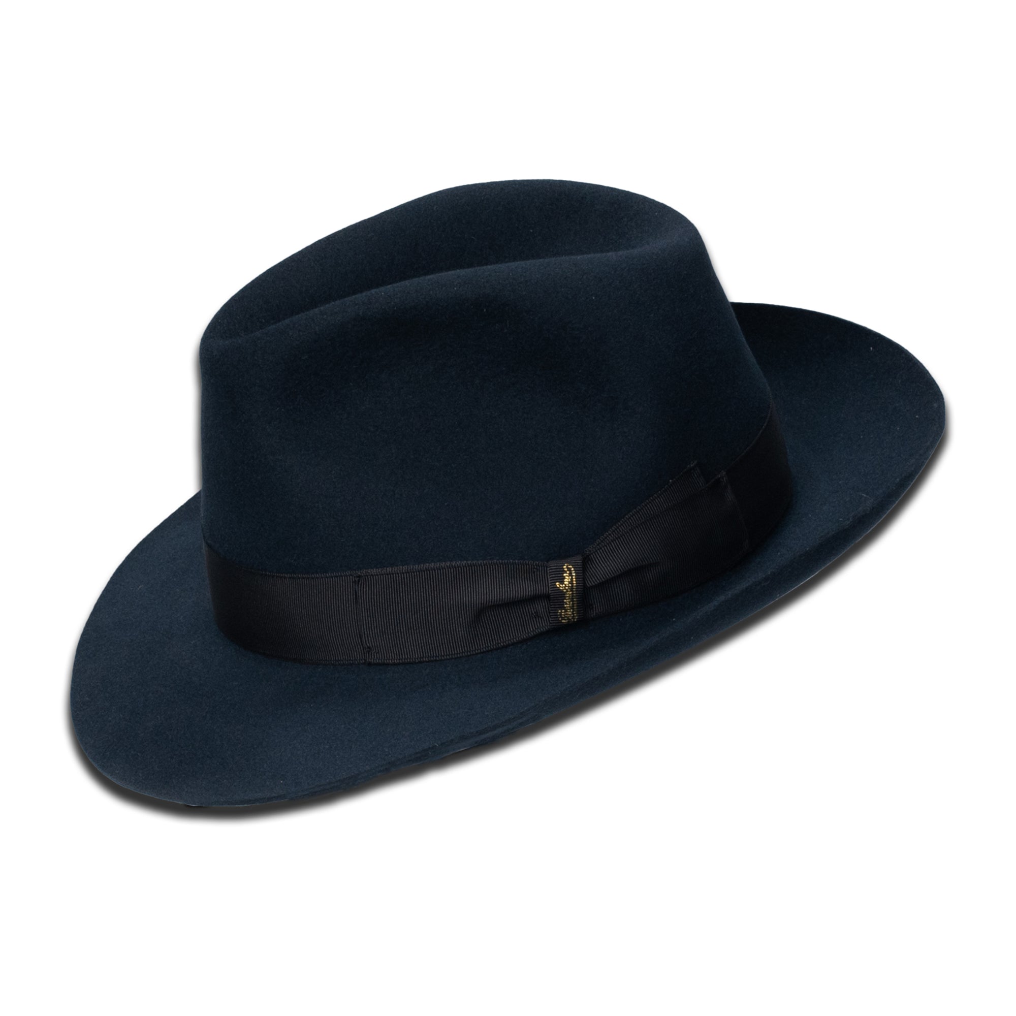 BRUNEL ブルーネル オール ヌバックレザー ベレー帽 size 58.5 Borsalinofurfeltannelohatrusco